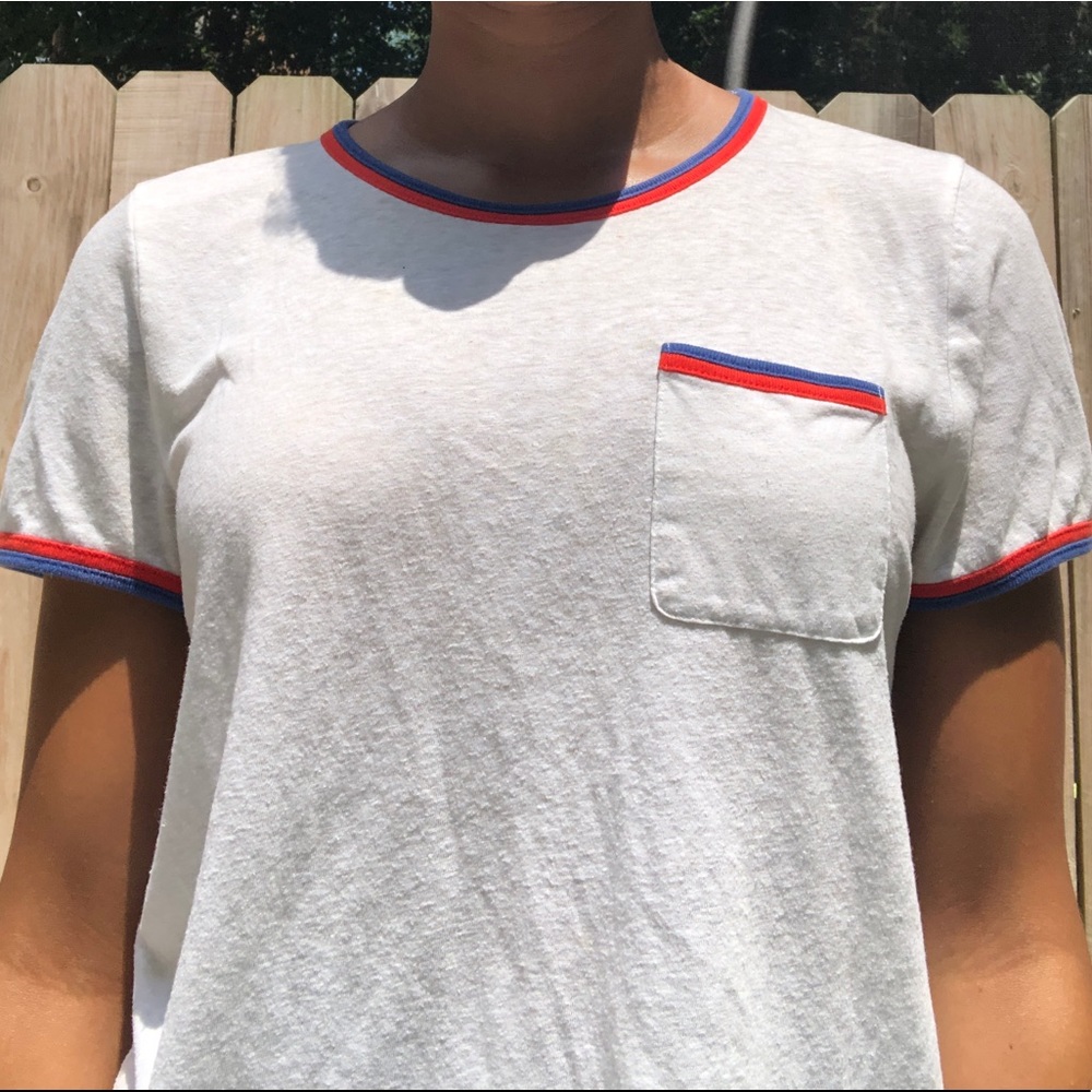 J Crew Ringer Tee 👚 - Picture 3 of 4